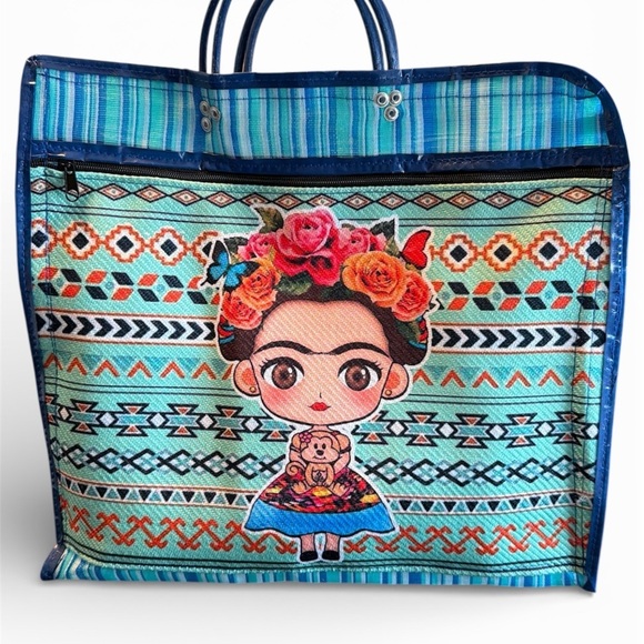 Handbags - NWOT Frida Kahlo Reusable Mesh Mercado Shopping Bag